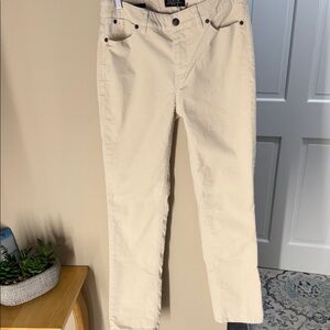 Talbots flawless five pocket petite stretch corduroy pants